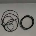 341241 Dryer Drum Belt - Replacement for Whirlpool Kenmore Dryer Part AP2946843, FSP341241, W10127457, 3394651, 8066065, PS346995, 14210003, 31001026, 31531589, 529597 2PACK
