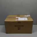 Honeydak 3 Pcs 17.3 Inch Large Metal Iron Hanging Flower Pots Outdoor Rail Planter with Detachable Hooks and Drainage Holes Deck Railing Fence Flower Buckets Plant Holder for Home Window Decor(White)