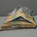 ABHENG 25 Pack Wooden Coat Hangers, 360° Swivel Hook, Suit Hangers with Anti-Slip Notches, Clothes Hangers for Jackets, Shirts, Dress, Natural UAWY0530N