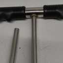 Stainless Steel Soil Probe Rod,33-49 Inch Hight Adjustable Ground Rod Tool with T-Handle for Locating Septic Tanks,Underground Pipes,Water Lines,Graves and Gopher Runs