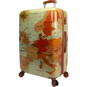 World Traveler Europe 28-Inch Expandable Spinner Luggage with TSA Lock