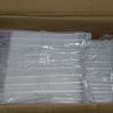 10 Pcs Wedding Centerpieces Acrylic Vases Clear Column Flower Vase Flowers Stand 7.87'' x 7.87'' x 23.6'' Rectangular Flower Display Table Flower Stands for Wedding Party Events Reception Table Decor