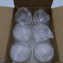 6 Pack Glass Cylinder Vase for Table Centerpieces, 6 Inch Clear Glass Flower Vases Bulk Glass Hurricane Candle Holder Small Floral Vases for Table, Floating Candle Vase for Wedding Home Dcor