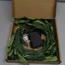 6FT Olive Garland with Lights with Timer Prelit Garland Fairy Lights Christmas Garland for Spring Holiday Fireplace Mantle Decoration Indoor Outdoor