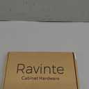 Ravinte 20-Pack Solid 3-3/4 Inch Cabinet Handles - Oil Rubbed Bronze Cabinet Pulls and Drawer Handles for Cabinets and Cupboards