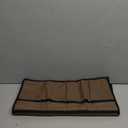 Joywell Armchair Caddy for Couch Remote Control Holder Recliner Armrest Organizer Non Slip Sofa Arm Chair Caddie with 6 Pocket Storage for Magazine, Tablet, Phone, iPad, Chocolate (19'' x 35'')