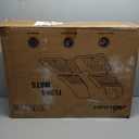 Nilight TPE Floor Mats for Hyundai IONIQ 5 SE Standard Range SE SEL 2022 2023 2024 2025 2026 with Movable Console,All Weather Custom Fit Heavy Duty Floor Liners