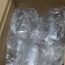 Baderke 12 Set Christmas Plastic Coquito Bottles 16 oz Christmas Bottles with Caps and Tags Xmas Homemade Coquito for Home Brewing Xmas Party Favors (Red)