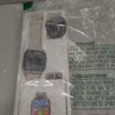 RUIMEN Smart Watches for Women Men (Answer/Make Calls, 2 Bands Included), 1.8" Smartwatch for iOS/Android Phones, Fitness Tracker Heart Rate/Sleep Monitor Digital Watch Waterproof Milky White