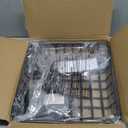 CXWXC Bike Basket Rack - Large Front Bicycle Basket with Struts - Front Mount Aluminium Bike Basket Large Capacity