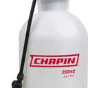 Chapin 20542 Made in USA 2 Gallon Lawn, Garden and Multi-Purpose Sprayer with Foaming and Adjustable Nozzles, Translucent White