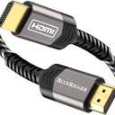 BlueRigger HDMI Cable 8K (3FT - 4Pack, 8K 60Hz HDR, High Speed 48Gbps, HDMI Braided Cord, eArc, HDCP 2.3) - Compatible with PS5, Xbox, Roku, Apple TV, HDTV, Blu-ray, PC