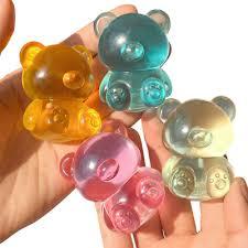  VISCOO Taba Squishy Fidget Bear Set of 4