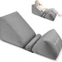 Portabuddy Wedge Pillow for Apnea - Inflatable Adjustable Sleep Support, Anti Snore Body Positioner for Adults,Portable Travel Pillow for Bed/Sofa