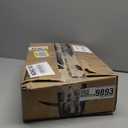 FVRITO Stainless Steel Flexible Exhaust Muffler Pipe Silencer Gasket for 2 Stroke 49cc 60cc 66cc 80cc 100cc Engine Gas Motorized Bicycle Motor Bike Black