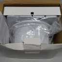 5.9 Inch Bathroom Exhaust Fan with Humidity Sensor and Timer 110 CFM Powerful Ceiling or Wall Mount Vent Fan for Bathroom Basement Loft Garage