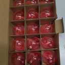 G40 Pink LED Replacement Light Bulbs - 1W LED Filament Bulb, Shatterproof Waterproof Outdoor String Lights, Decorative Globe Night Light, E12/C7 Candelabra Base, 15 Pack