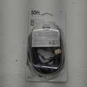 GE 10ft. USB Printer Cable, Black