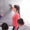 2 x Back to School Hair Clip for Women Girls, Orange Books Hair Claw Clips, Funny Book Hair Clips for Teachers Students Non Slip Hairpins School Opens Season Decor Hair Accessories