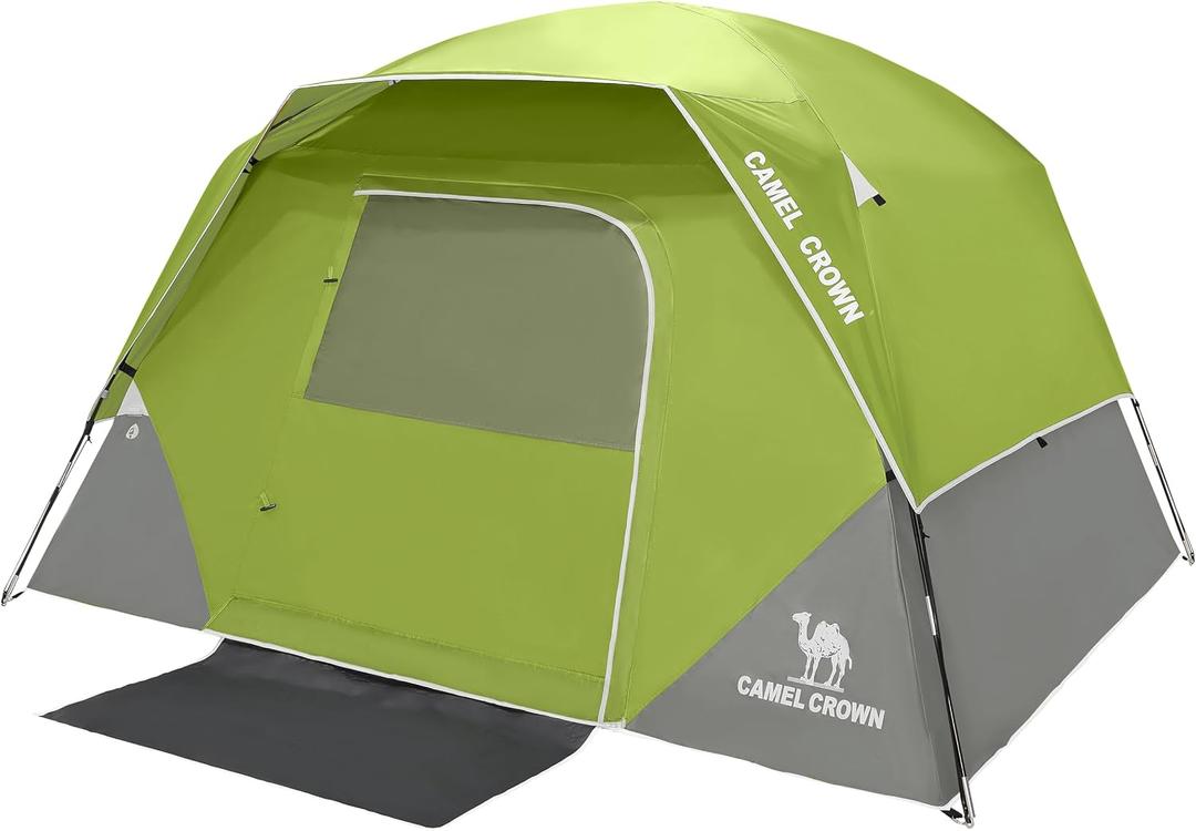 CAMEL CROWN Tents for Camping 8 Person Waterproof Tent Quick Setup Folding Outdoor Backpacking Tents Family Hiking