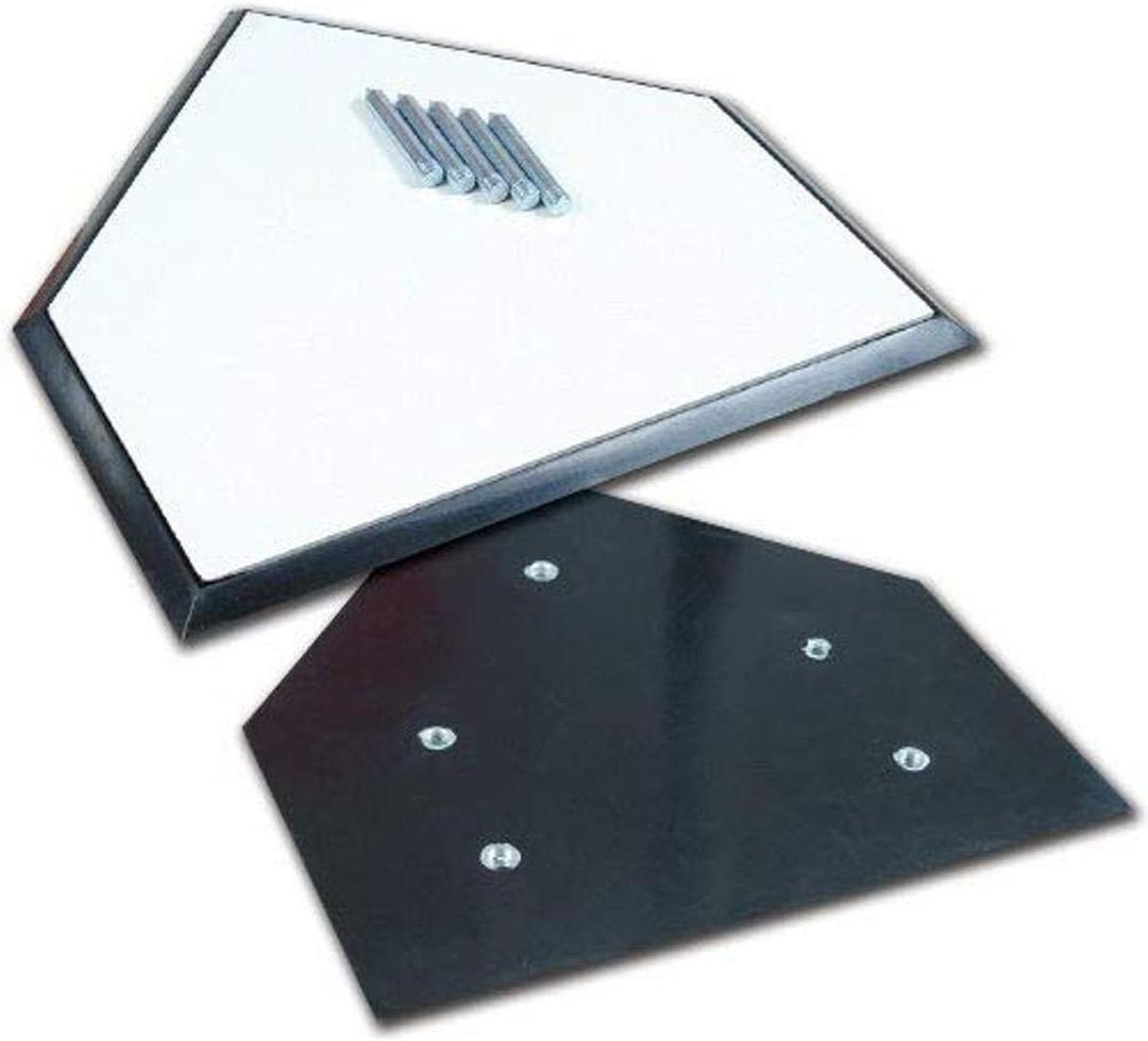Champro SAV-A-LEG Home Plate (White), Standard