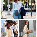 Telena 3-Way Folding Crossbody Bag - All-in-One Bag Expandable Coin Purse with RFID Protection for Travel