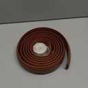 Cable Floor Cover LZEOY, 10ft Electrical Cord Cover, Walnut Wood Floor Wire Cover, Soft PVC Floor Cable Covers for Cords, Electric Cord Covers for Floor for Home, Offices, Hotel, Outdoor