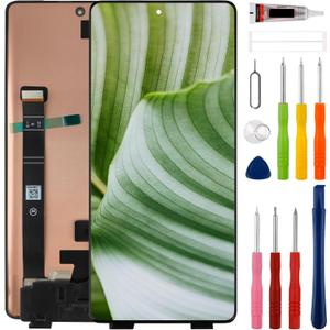 New OLED Display Compatible with Moto Edge+ 2023 Edge Plus 2023 & Edge 40 Pro [6.67"] Touch Screen Digitizer Assembly Replacement with Upgraded Repair Tools Kit