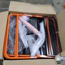 Agri-Fab Inc 45-0554, 1,250-Pound, ATV/UTV Swivel Steel Dump Cart, Orange/Black