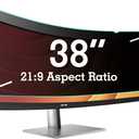 38 Inch Privacy Screen Filter for 21:9 Computer Curved Ultrawide Monitor - Privacy Shield,Anti-Glare and Anti-Blue light Protector