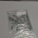 30 Pcs Metal Cocktail Picks, AIMEIKI Stainless Steel Cocktail Skewer Reusable Martini Olive Picks Garnish Toothpick for Drinks Appetizers Fruit BBQ Snacks with Box, 4.3 inch