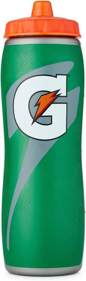 Gatorade 32oz Gator-skin Bottle, Green, One Size Gatorade 32oz Gator-skin Bottle, Green, One Size