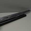 Tension Curtain Rod 122 to 162 Inches (10.2 to 13.5 ft), 1.26" Diameter Spring Adjustable Heavy Duty Long Large Curtains Pole for Windows Door Bathroom Patio Outdoor No Drilling, Black