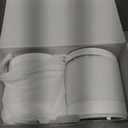 Homvana Small Humidifiers for Bedroom - 2 Packs 1.5L Cool Mist Top Fill Humidifier for Baby Nursery, Essential Oil Diffuser, 3 in 1 for Home Plants Offices and Grow Tents, 7 Color Lights, Ultrasonic