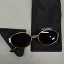 livho 2025 Trendy Oval Sunglasses - Stylish Polarized Shades for Everyday - Retro Metal Frames