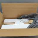 Nursery Book Shelves, 4 Pack, Wall Book Shelves for Kids Room, Baby, Toddler, Nursery Decor (White Wood, 23 Inches)