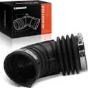 A-Premium Engine Air Intake Hose Tube W/Clamps [fits DOHC, 6Cyl 2.7L] Compatible with BMW [E30] 325e 1984-1987, 325e 1984-1987, 325es 1986-1987 & [E28] 528e 1982-1987, Replace# 13711285479
