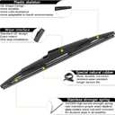 3 Wipers Replacement for Kia Sportage 2017-2022 Hyundai Santa Fe 2019-2023 Kia Sorento 2016-2020 Windshield Wiper Blades with Rear 26"+16"+11inch