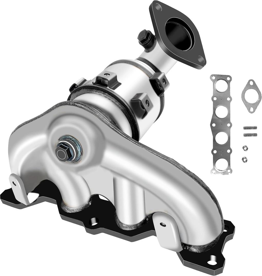 Exhaust Manifold Catalytic Converter Compatible with Hyundai Sonata 2009 2010 2011 2012 2013 2014 2.4L Front,Replace 16864(EPA Compliant high flow standard)