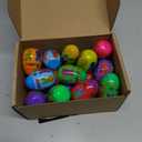 24 Pack Prefilled Easter Eggs with Easter Bunny Slow Rising Squishy Toys Inside Toys for Kids Girls Boys Easter Basket Stuffers Gifts Party Favors