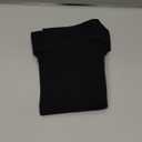 Lin Performance 15-20 mmHg Compression Stockings for Women & Men, Thigh High Dot-Top Open Toe, Leg Support for Daily & Travel Comfort (Black,S)