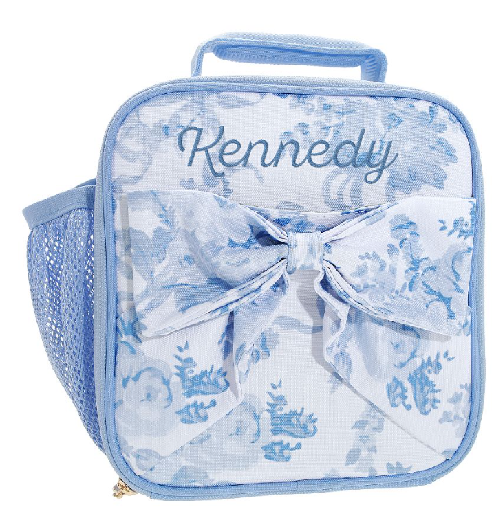 LOVESHACKFANCY Garden Damask Classic Lunch Bag
