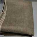 15ft Natural Jute Hallway Runner Rug Non Slip Washable, Rubber Backed Long Khaki Indoor Entryway Runner, Absorbent Kitchen Carpet Sink Rug