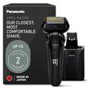 Panasonic ARC6 Electric Razor for Men Face, Wet/Dry Shavers for Men with Foil Shaver, Premium Automatic Cleaning and Charging Station, Ultra-Fast 6-Blade & Pop-up Trimmer - ES-LS9A-K (Black)