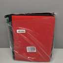 PREZA Toploader Binder  Holds 216 Top Loaders  9 Pocket Trading Card Storage Trading Card Binder for Storage (Red)