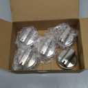 5 Pack Stainless Steel WB03x24818 Gas Stove Knob Replacement for ge,PS11729081 AP5989029 Stainless Steel Stove Replacement Knobs,Compatible with ge Stove KnobNot Universal