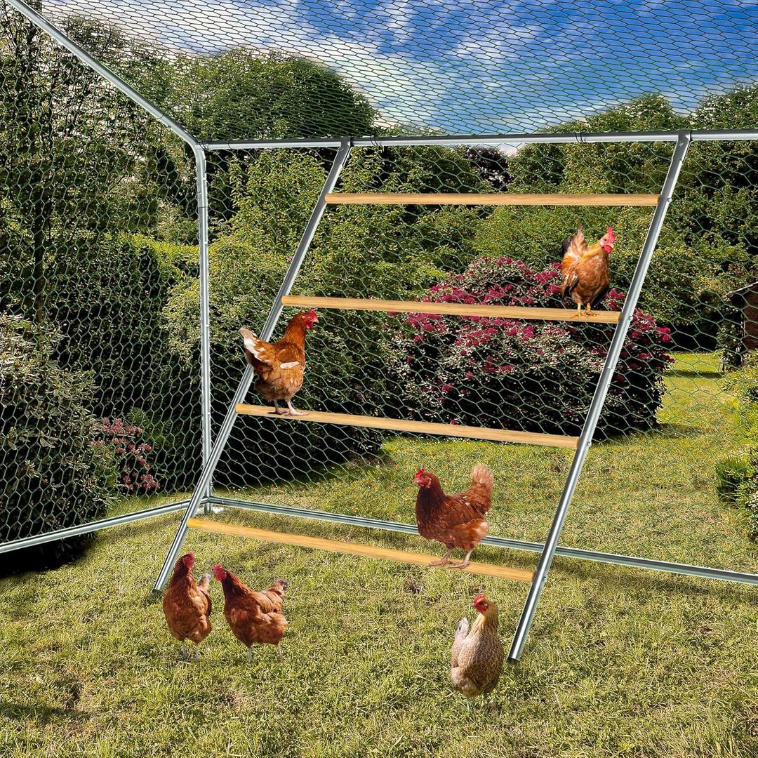 Chicken Coop Roosting Perch EssentialsPerfect for Backyard Poultry, Easy Installation &,Farm Roost Toys for Chickens (55' L x 40' W)