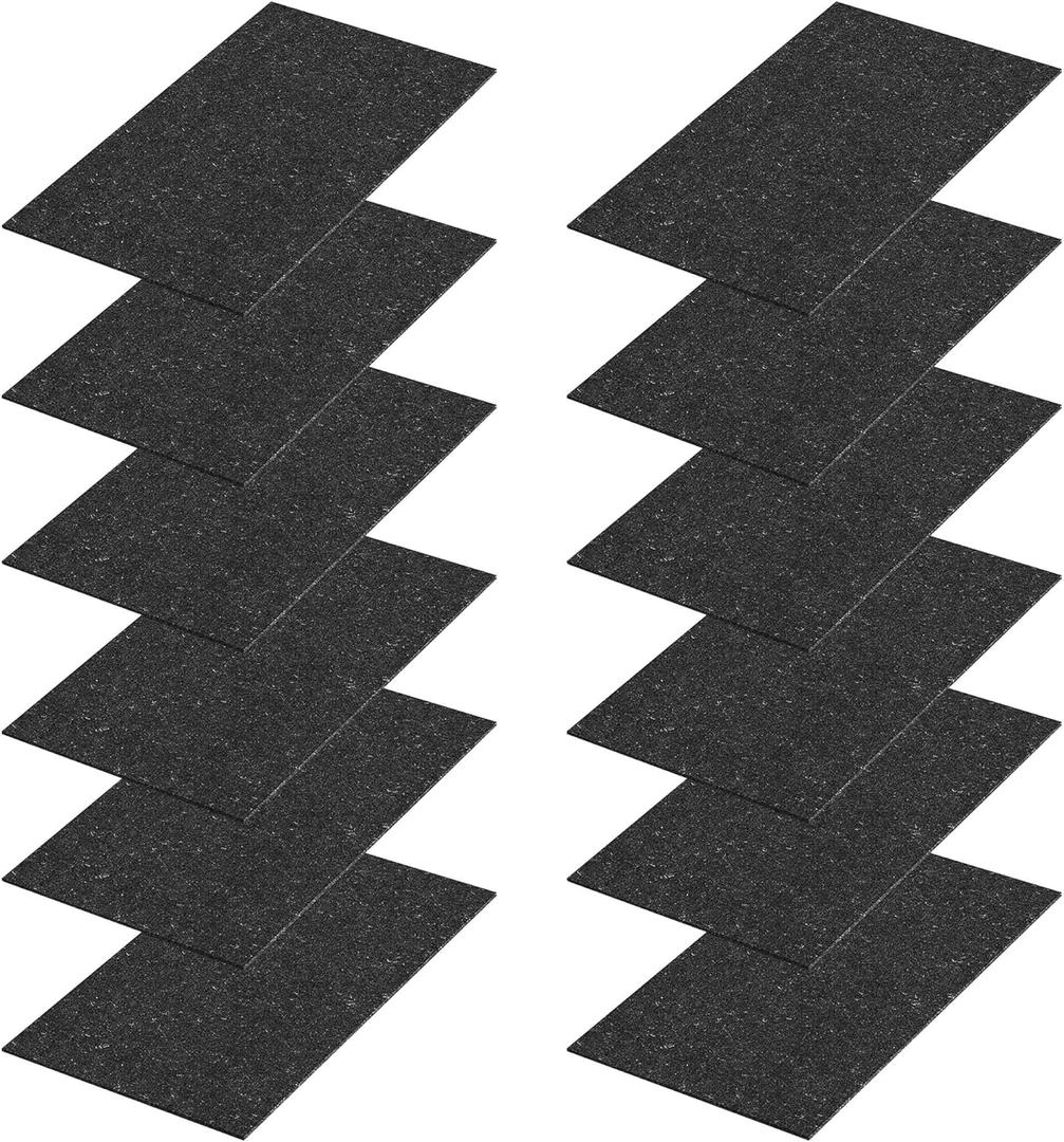 EBaokuup 12 Pcs 24-Cell Replacement Capillary Mats-13 x 8.3 Inches Self Watering Seed Starting Mat-Capillary Mats for Indoor Gardening Greenhouse Plant Seed Starting