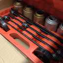 DAYUAN YT-1097 Universal Press and Pull Sleeve Remove Install Bushes Bearings Garage Tool Kit,Black