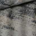 Area Rug for Living Room: Washable Abstract Soft Rugs Non Slip Modern Stain Resistant Low Pile Carpet for Dining Room Bedroom Nursery Office (Multi Blue, 84×60in)